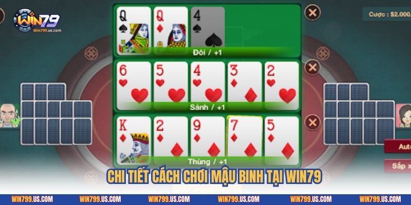 Chi tiết cách chơi mậu binh tại Win79