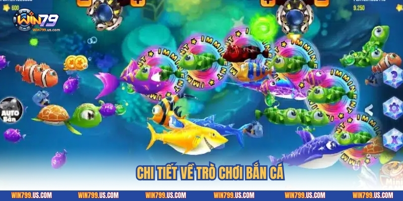 Chi tiết về trò chơi bắn cá