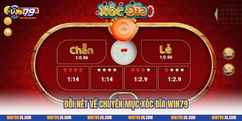 Đôi nét về chuyên mục xóc đĩa Win79