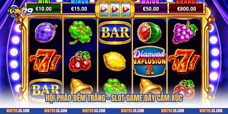 Hội Pháo Đêm Trăng - Slot game đầy cảm xúc