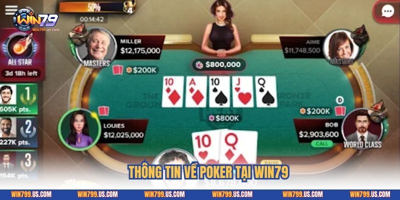 Thông tin về poker tại Win79