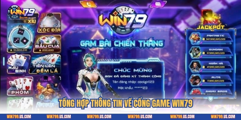 Tổng hợp thông tin về cổng game Win79